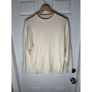 Zara Women's White Sweatshirt Size S